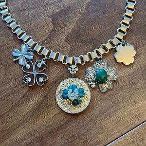 Irish charm necklace